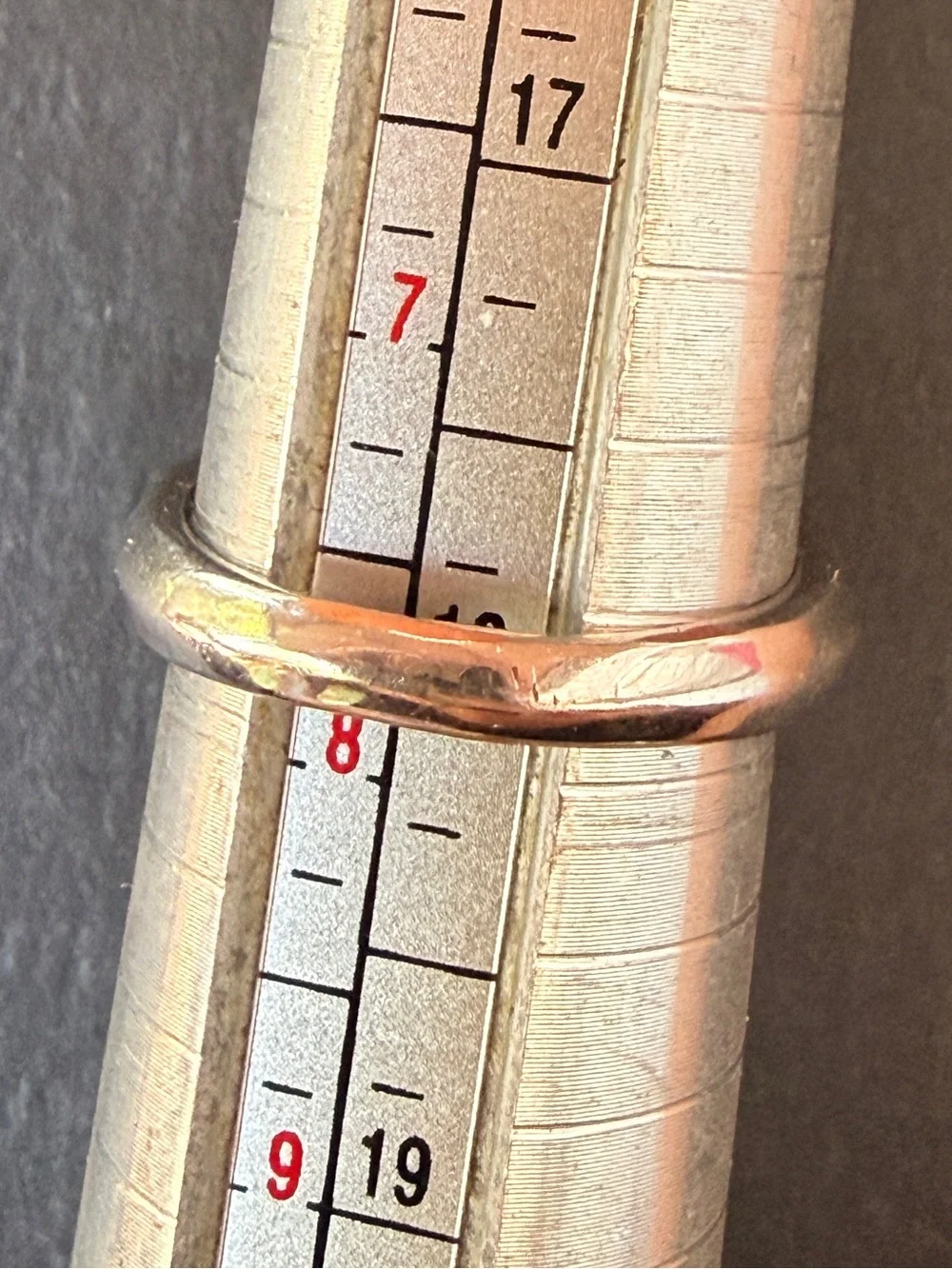 14 karat White Gold Vintage Ring Sz 7.75
